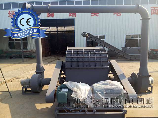 多功能型木材破碎處理現(xiàn)場