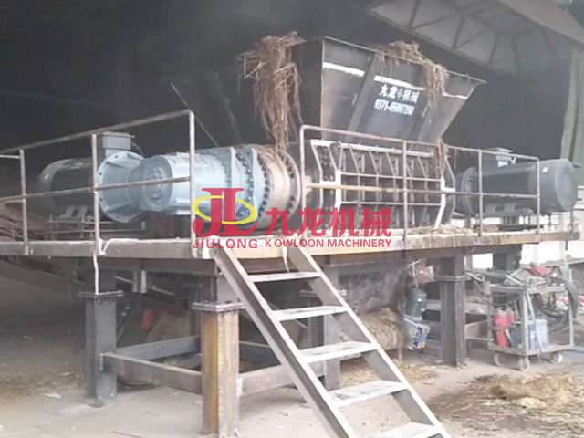 海安麥秸稈破碎處理現(xiàn)場(chǎng)