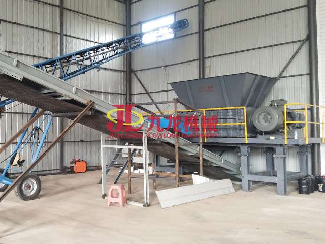 雙鴨山生物質(zhì)秸稈處理現(xiàn)場(chǎng)