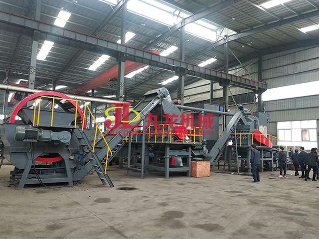 廢舊輸送帶回收生產(chǎn)線