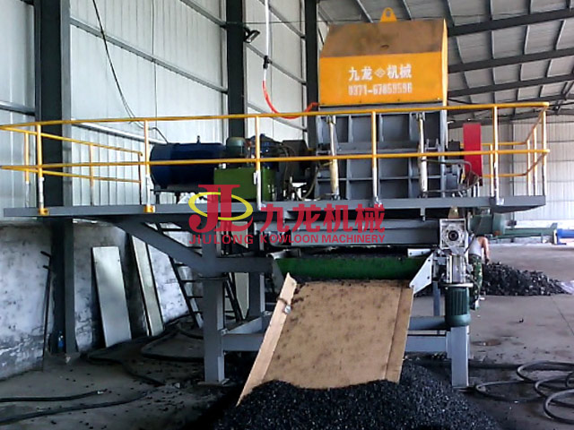 山西鋼絲管材破碎處理現(xiàn)場