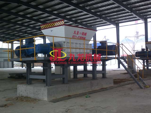 黑龍江農(nóng)作秸稈破碎處理現(xiàn)場